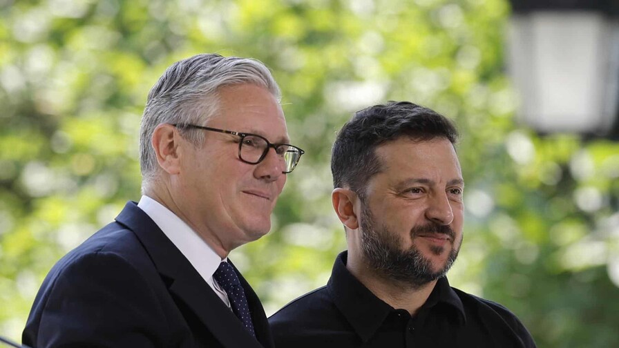 Starmer viaja a Ucrania para despedirse de Zelenski en su última semana en el cargo Starmer viaja a Ucrania para despedirse de Zelenski en su última semana en el cargo
