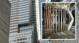 Informe revela que columnas del edificio colapsado en Manhattan no fueron reforzadas