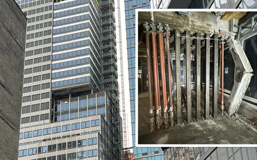 Informe revela que columnas del edificio colapsado en Manhattan no fueron reforzadas