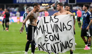 FIFA investiga la pancarta de Argentina sobre las Malvinas previo a final del Mundial
