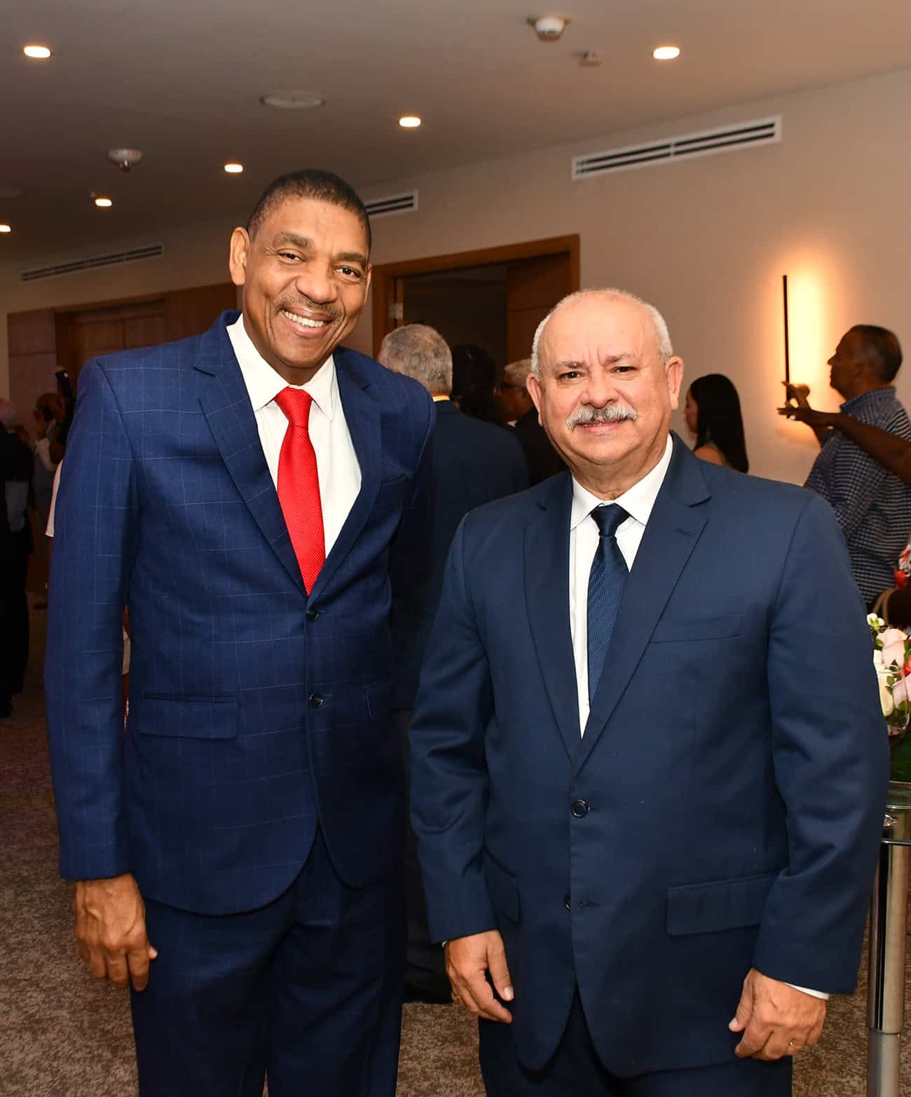 José Encarnación y Agustín Iglesias.