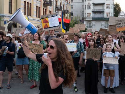 Protestas en Kiev por destitución de Mijaílo Fédorov