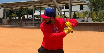 Wander Franco se une a las pr&aacute;cticas del equipo dominicano con la esperanza de una oportunidad