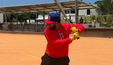 Wander Franco se une a las pr&aacute;cticas del equipo dominicano con la esperanza de una oportunidad