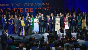 Abinader asiste a la inauguración de iglesia evangélica con capacidad para más 7,000 personas Abinader asiste a la inauguración de iglesia evangélica con capacidad para más 7,000 personas