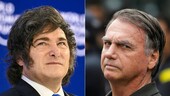 Corte suprema de Brasil proh&iacute;be visita de Milei a Bolsonaro en prisi&oacute;n domiciliaria