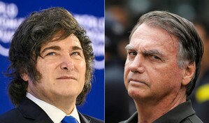Corte suprema de Brasil proh&iacute;be visita de Milei a Bolsonaro en prisi&oacute;n domiciliaria