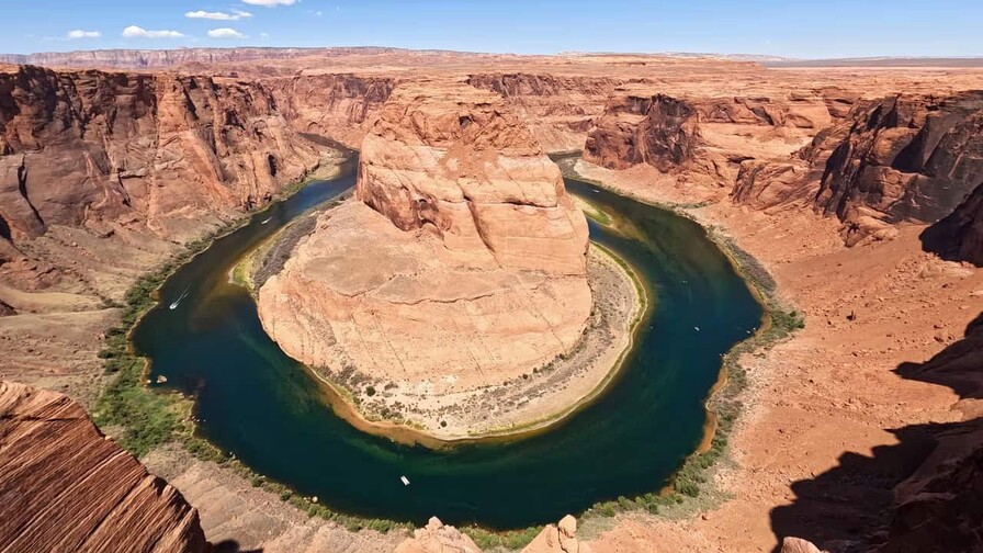 Los dos mayores embalses del río Colorado en EE. UU. alcanzan mínimos históricos Los dos mayores embalses del río Colorado en EE. UU. alcanzan mínimos históricos