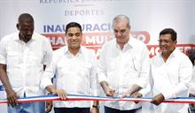 Gobierno entrega remodelado multiuso de Los Alcarrizos tras inversi&oacute;n de RD$20.8 millones