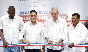 Gobierno entrega remodelado multiuso de Los Alcarrizos tras inversi&oacute;n de RD$20.8 millones