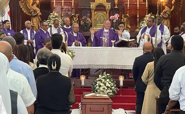Despiden a monse&ntilde;or Antonio Camilo con misa de cuerpo presente en el Santo Cerro