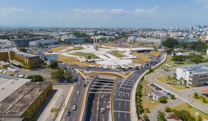 Presidente Abinader inaugura el t&uacute;nel Plaza de la Bandera