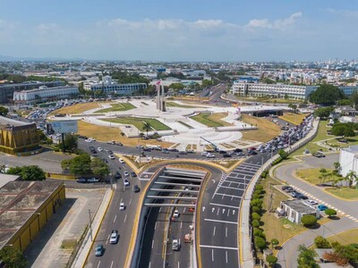 Abinader inaugura el túnel de la Luperón