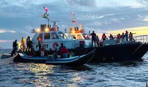 Rescatan a 67 personas, entre ellas 15 ni&ntilde;os, tras volcar ferry con 133 viajeros en Guyana