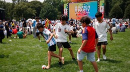 Central Park congrega a 50,000 personas en la mayor watch party para la gran final