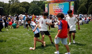 Central Park congrega a 50,000 personas en la mayor watch party para la gran final