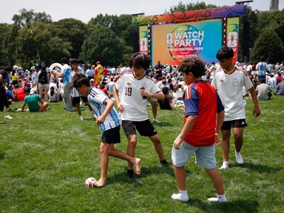 Central Park congrega a miles para final del Mundial de fútbol 2026