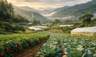 Ocoa, jard&iacute;n de vegetales, no del narcotr&aacute;fico