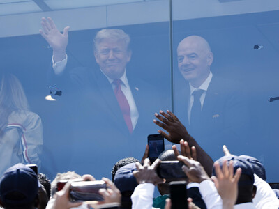 Donald Trump llega a la final del Mundial de fútbol