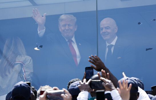 Trump llega a la final del Mundial de f&uacute;tbol: Es dif&iacute;cil apostar contra Messi