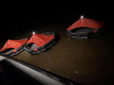 Unas 53 personas rescatadas del agua naufragio de ferry en Guyana