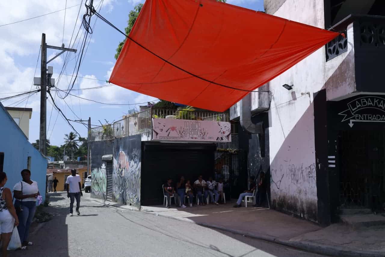 El barrio estaba triste este domingo.