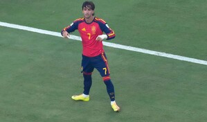 As&iacute; reaccion&oacute; Ferran Torres al gol que meti&oacute; y le otorg&oacute; el triunfo a Espa&ntilde;a