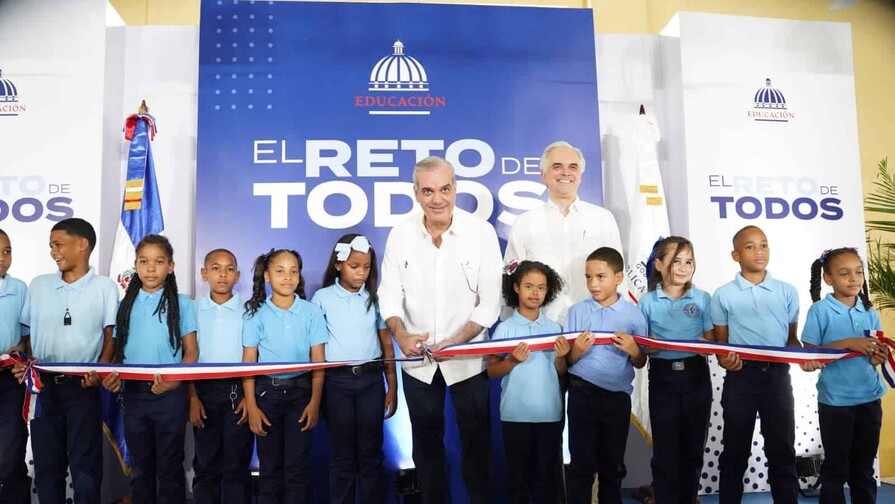 Gobierno inaugura seis centros educativos que benefician a 2,600 estudiantes Gobierno inaugura seis centros educativos que benefician a 2,600 estudiantes