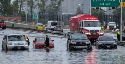 Lluvias torrenciales provocan inundaciones repentinas en Nueva York