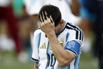 Messi y su imagen del llanto de la derrota en su estadio maldito Messi y su imagen del llanto de la derrota en su estadio maldito