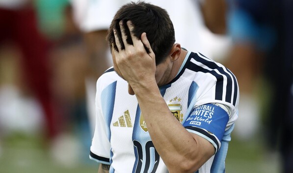 Messi y su imagen del llanto de la derrota en su estadio maldito