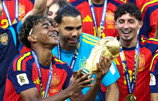 Oyarzabal, Olmo, Rodri, Cubars&iacute; y Merino; h&eacute;roes del Mundial espa&ntilde;ol
