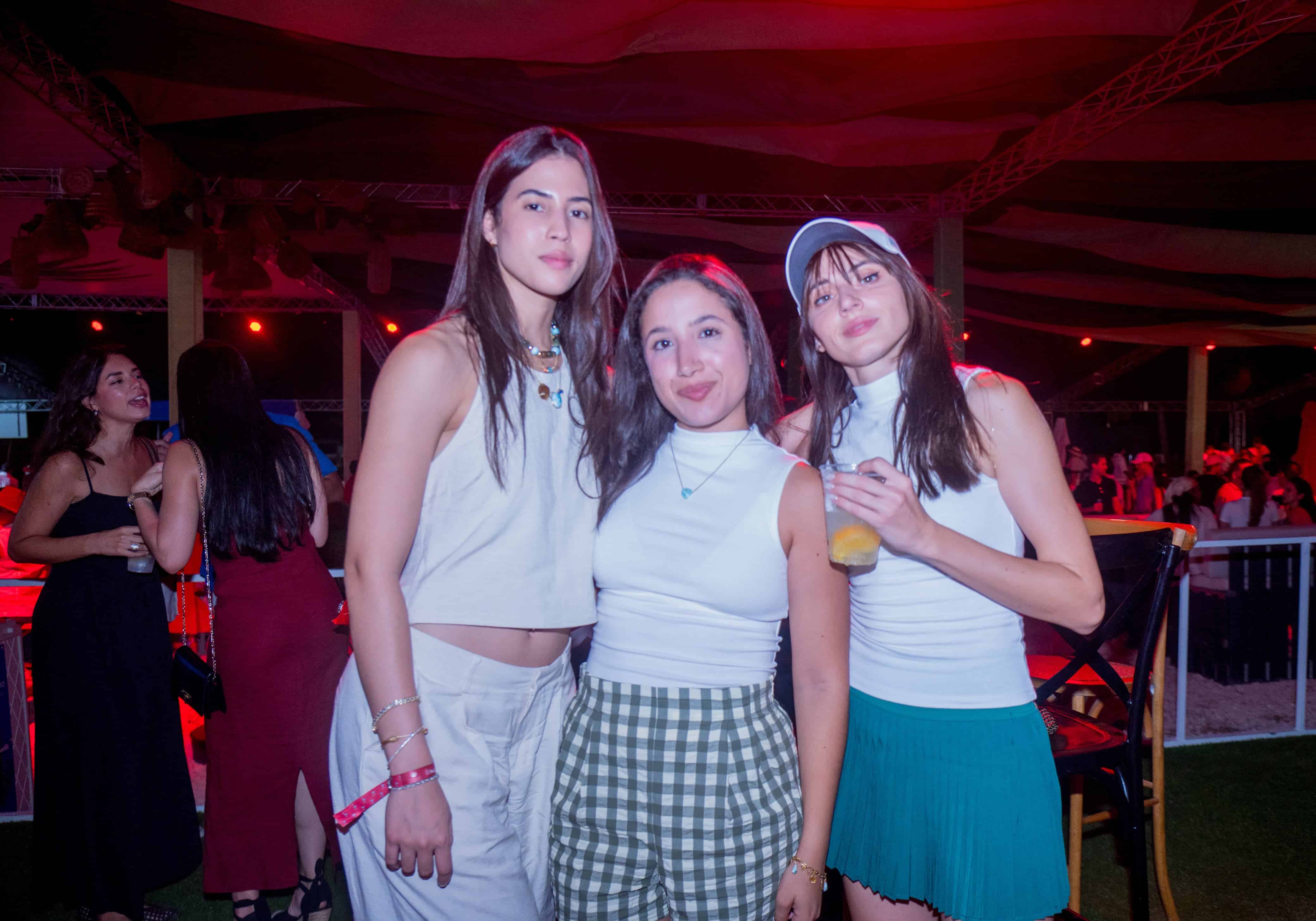 Maty Pillier, Aslyn Taveras y Nataliia Danilina.
