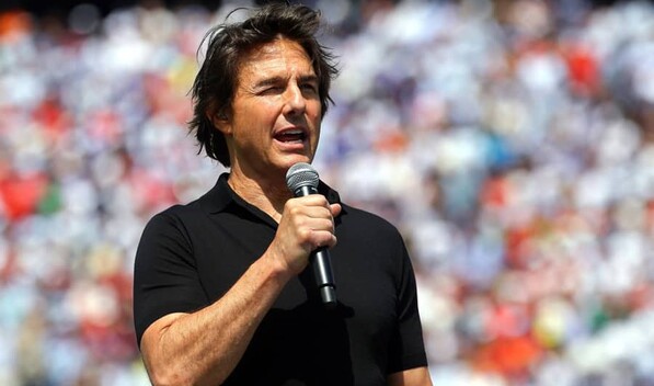 Tom Cruise y Robbie Williams encienden la previa de la final del Mundial