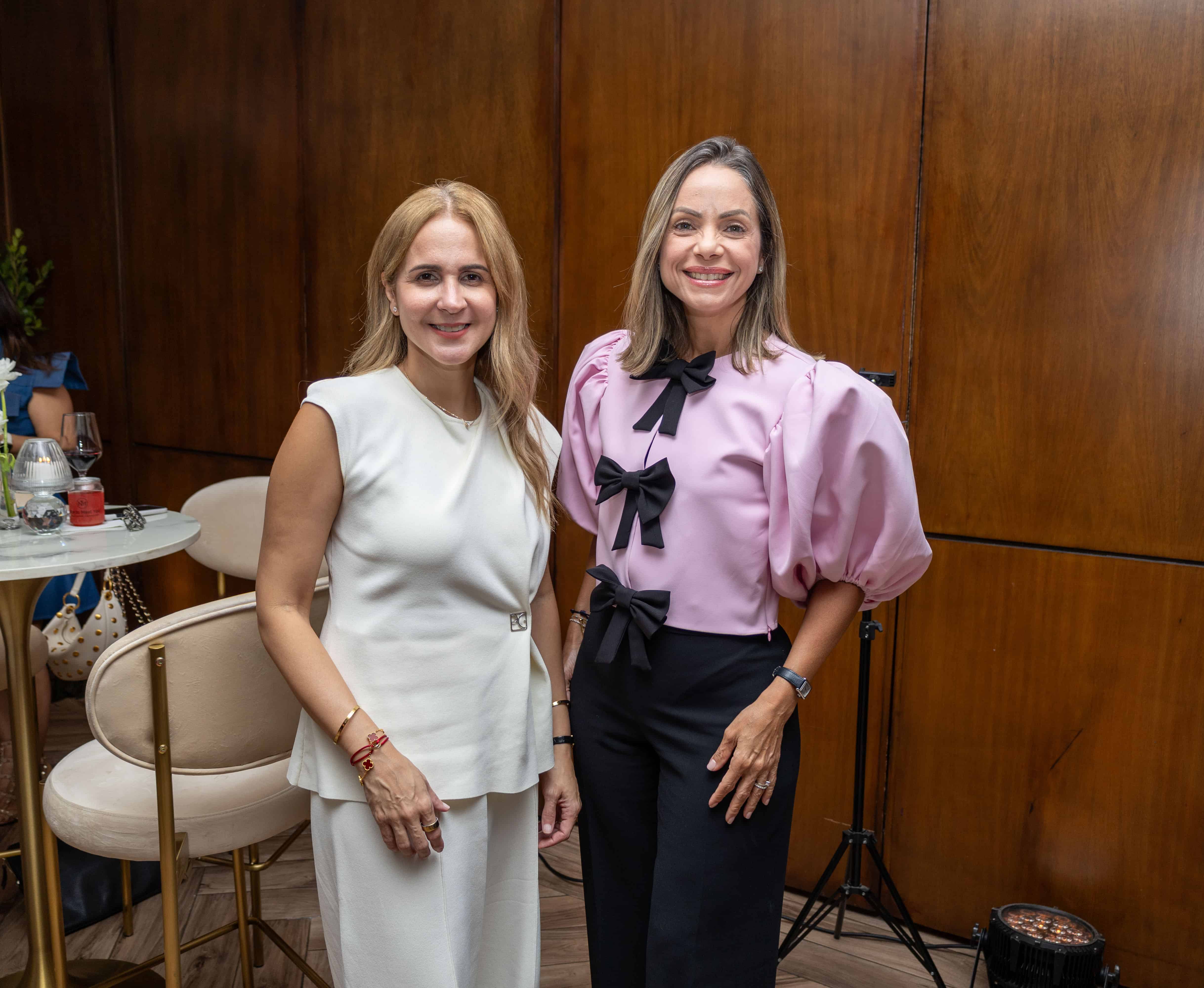 Gina Cordero y Sachenka Cabrera.