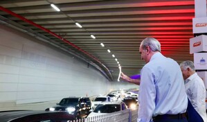 El post de Abinader luego de haber inaugurado el t&uacute;nel Plaza de la Bandera