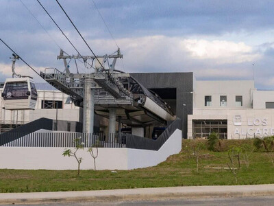 Teleférico de Los Alcarrizos vuelve a operar con normalidad
