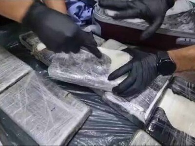 Decomiso de mercancías ilícitas en AICM