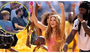 La fr&iacute;a reacci&oacute;n de Gerard Piqu&eacute; mientras sonaba la canci&oacute;n de Shakira en la final del Mundial