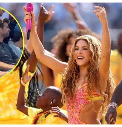 La fr&iacute;a reacci&oacute;n de Gerard Piqu&eacute; mientras sonaba la canci&oacute;n de Shakira en la final del Mundial