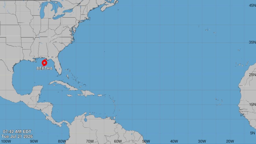 Tormenta Bertha avanza hacia la costa sur de Estados Unidos con alertas por lluvias e inundaciones Tormenta Bertha avanza hacia la costa sur de Estados Unidos con alertas por lluvias e inundaciones