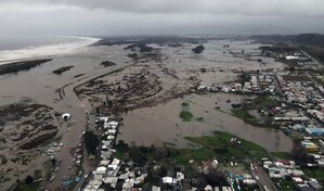 Un fuerte temporal en Chile deja diez muertos y 100,000 personas aisladas