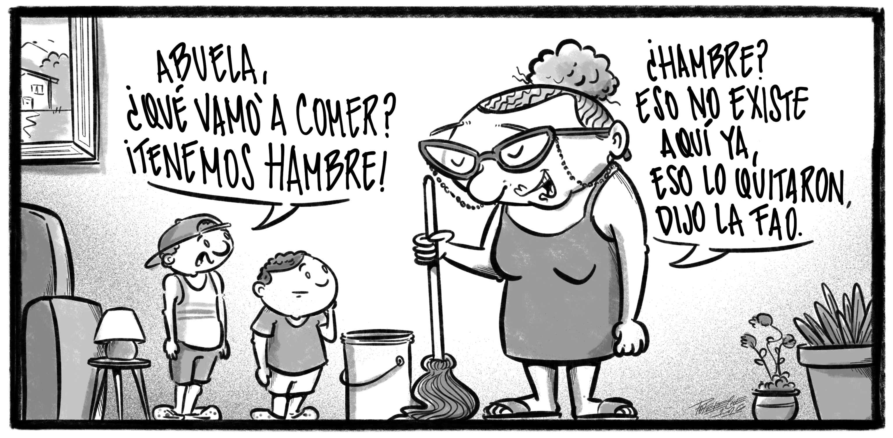 Caricatura de Noticiero Poteleche 23 julio 2026