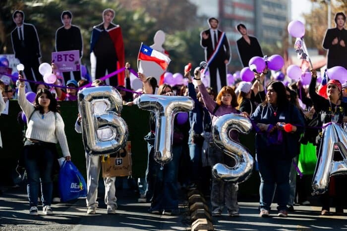 Chile autoriza conciertos de BTS en el Estadio Nacional y despeja dudas sobre su realizaci&oacute;n