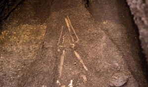 Extraen osamenta humana de casi 3,000 a&ntilde;os en El Salvador