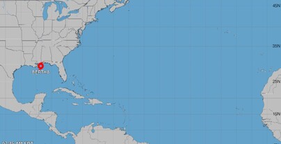 La tormenta Bertha podr&iacute;a dejar inundaciones repentinas desde Texas hasta Florida en EE. UU.