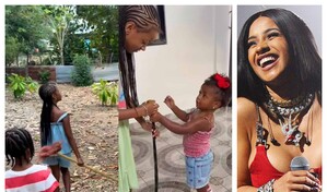 Cardi B muestra a sus hijos disfrutando del campo: “No siempre tiene que ser Disney”