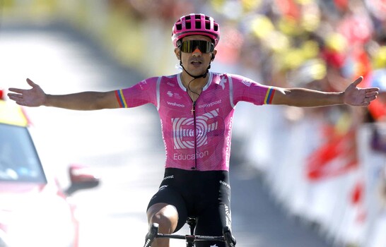 El ecuatoriano Richard Carapaz gana la 18&ordf; etapa del Tour de Francia