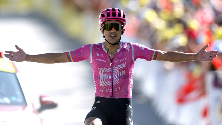 El ecuatoriano Richard Carapaz gana la 18ª etapa del Tour de Francia El ecuatoriano Richard Carapaz gana la 18ª etapa del Tour de Francia