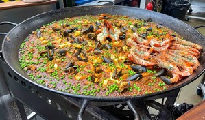 La paella más viral de Londres no la cocinan españoles